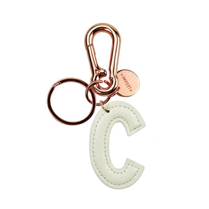 Legami - Anahtarlık ile Baş Harf Harf - C / White - Baş Harfim