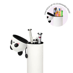 Legami - Panda "Hug Me" 2-in-1 Silikon-Stifteetui - Kawaii