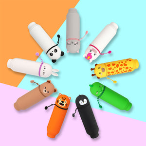 Legami - Ayıcık "Dream Big" 2-in-1 Silicone Kalem Kutu - Kawaii