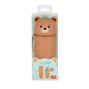 Legami - Ayıcık "Dream Big" 2-in-1 Silicone Kalem Kutu - Kawaii