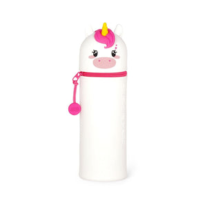 Legami - Tek Boynuzlu At "Believe in Sihir" 2-in-1 Silicone Kalem Kutu - Kawaii