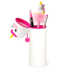 Legami - Tek Boynuzlu At "Believe in Sihir" 2-in-1 Silicone Kalem Kutu - Kawaii