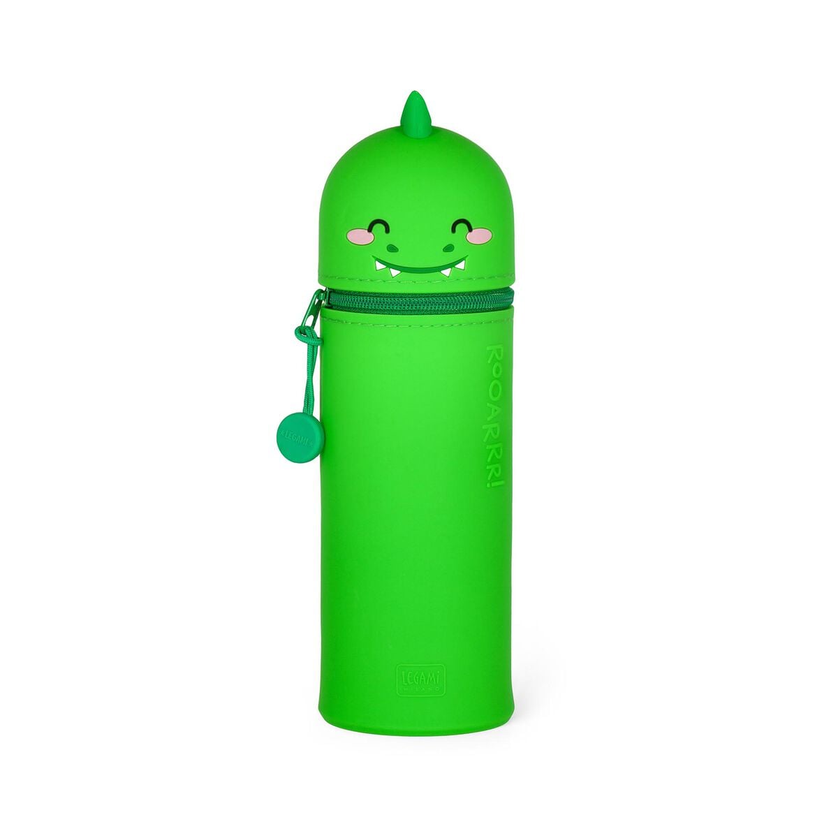 Legami - Dino "Roooarr" 2-in-1 Silikon-Federmäppchen - Kawaii