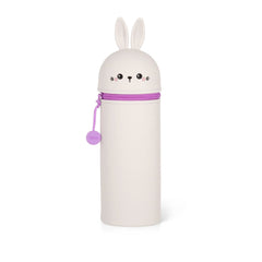 Legami - Häschen "Don't Worry Be Hoppy" 2-in-1 Silicone Stifteetui - Kawaii