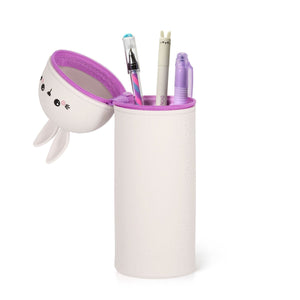 Legami - Häschen "Don't Worry Be Hoppy" 2-in-1 Silicone Stifteetui - Kawaii