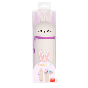 Legami - Häschen "Don't Worry Be Hoppy" 2-in-1 Silicone Stifteetui - Kawaii