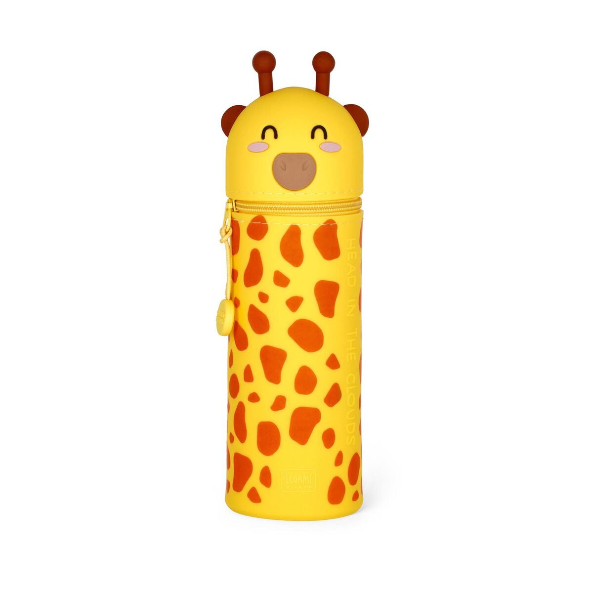 Legami - Giraffe "Head In Clouds" 2-in-1 Silikon-Stifteetui - Kawaii