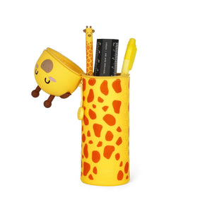 Legami - Giraffe "Head In Clouds" 2-in-1 Silikon-Stifteetui - Kawaii