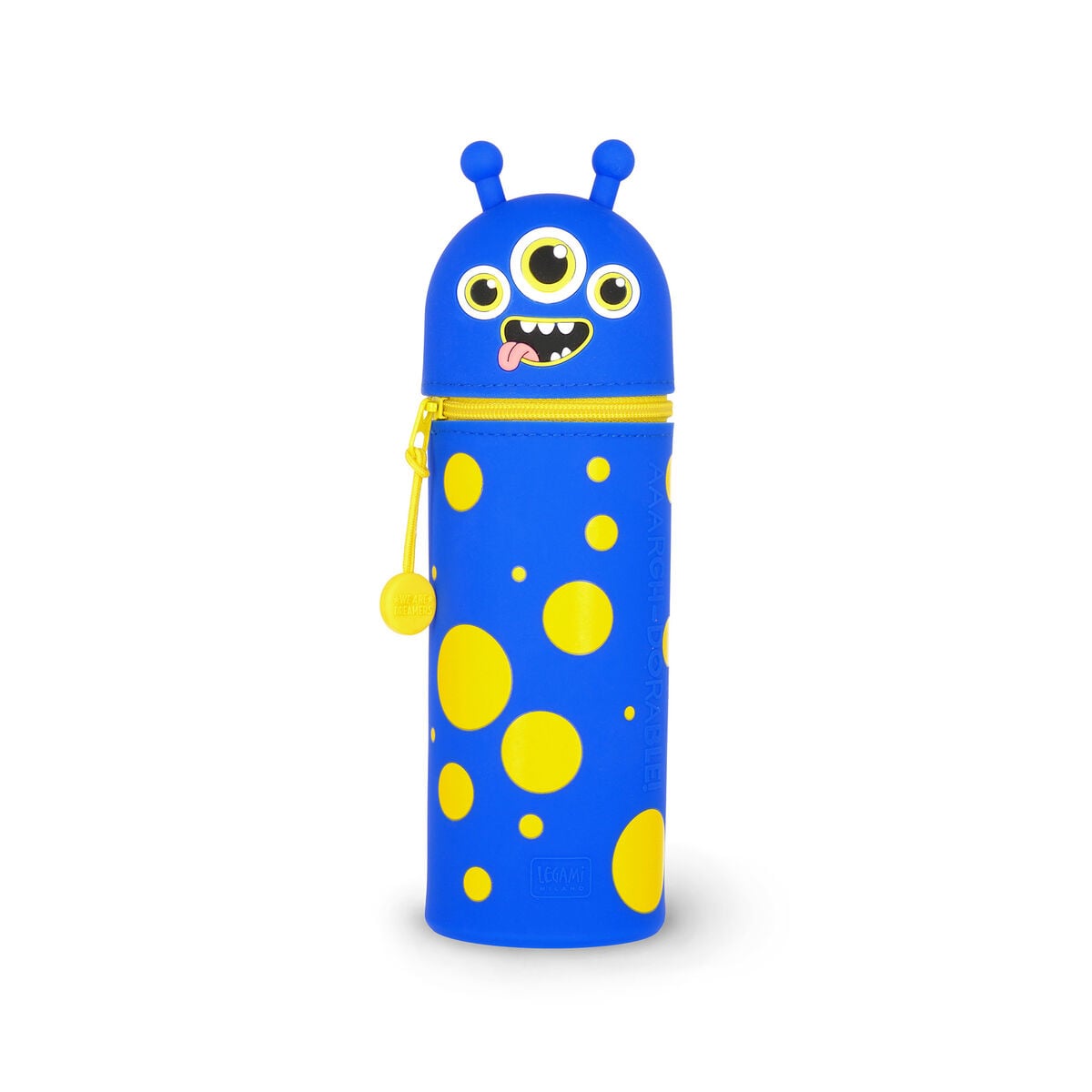 Legami - Monster "Aaargh-dorable!" 2-in-1 Silikon Stifteetui - Kawaii