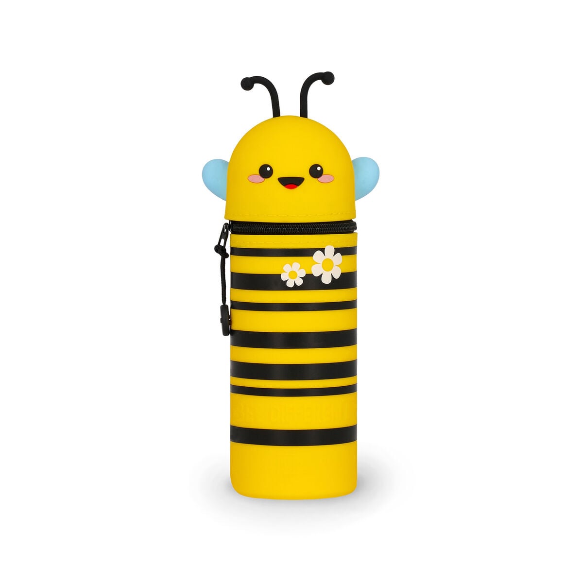 Legami - Bee "Bee Different" 2-in-1 Silikon-Federmäppchen - Kawaii