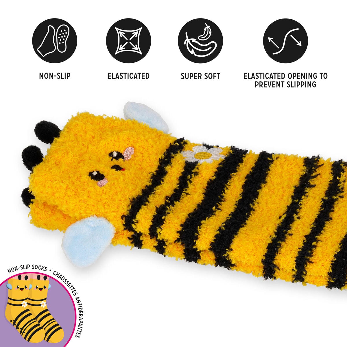 Legami - Rutschfeste Bee Kindersocken - It's a Match!