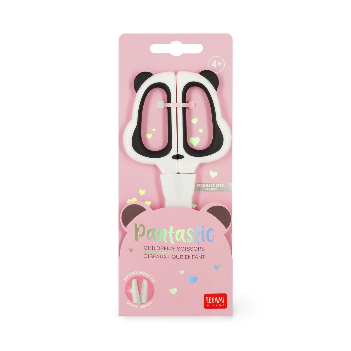 Legami - Panda Scissors mit Rounded Tips für Kinder - Pantastic