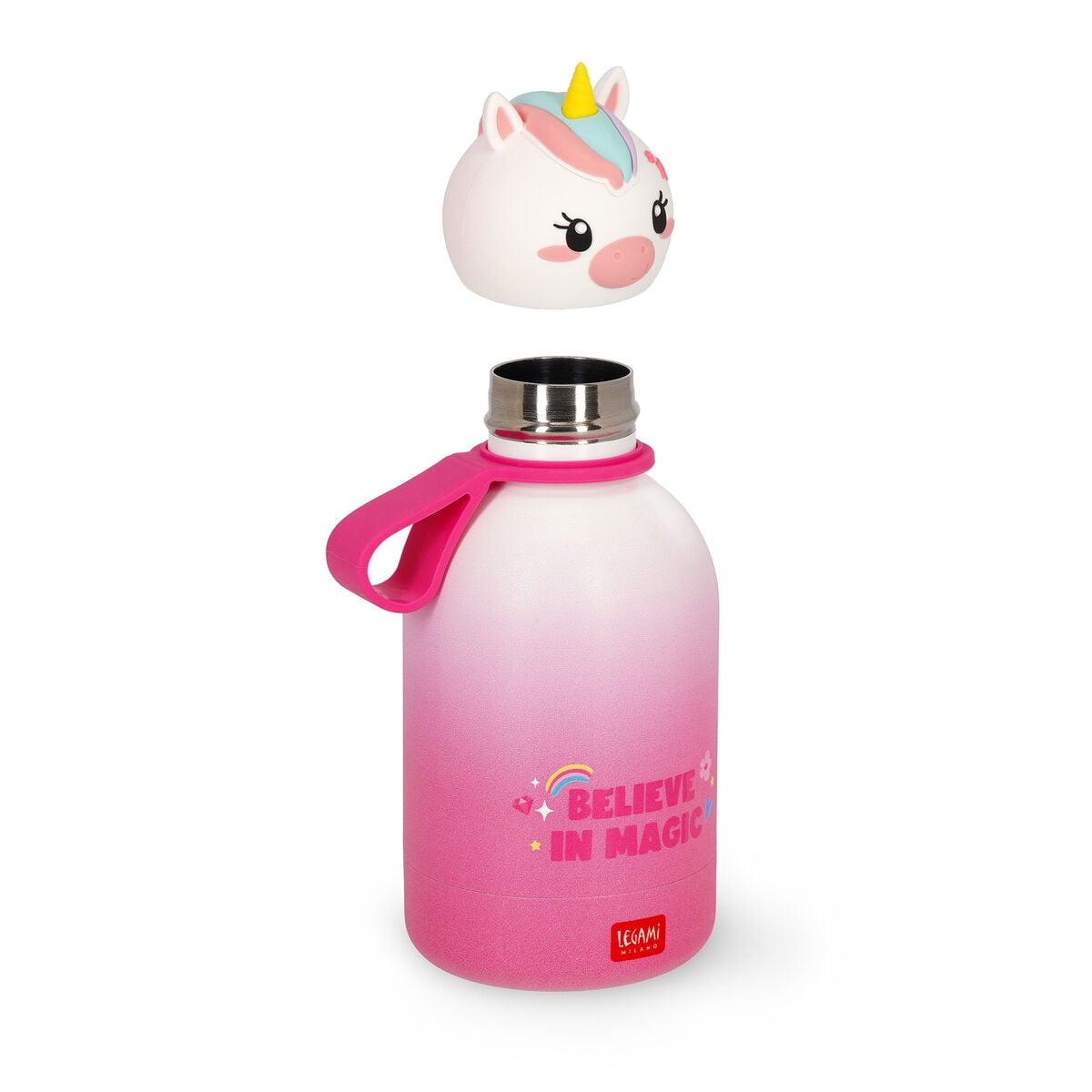 Legami - Vakuumflasche für Kinder - Einhorn - Hot&amp;Cold BFF