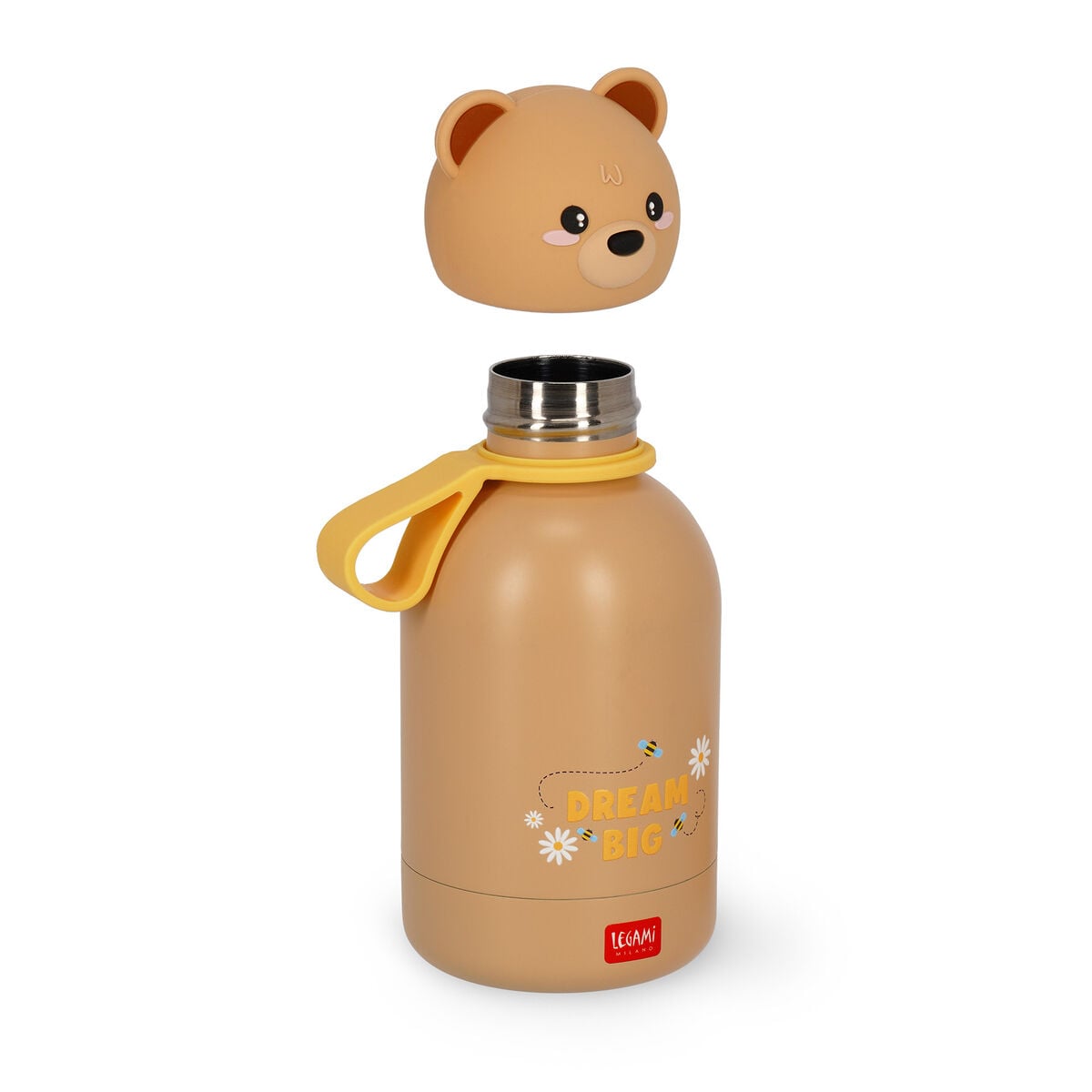 Legami - Vakuumflasche für Kinder - Teddybär - Hot&Cold BFF