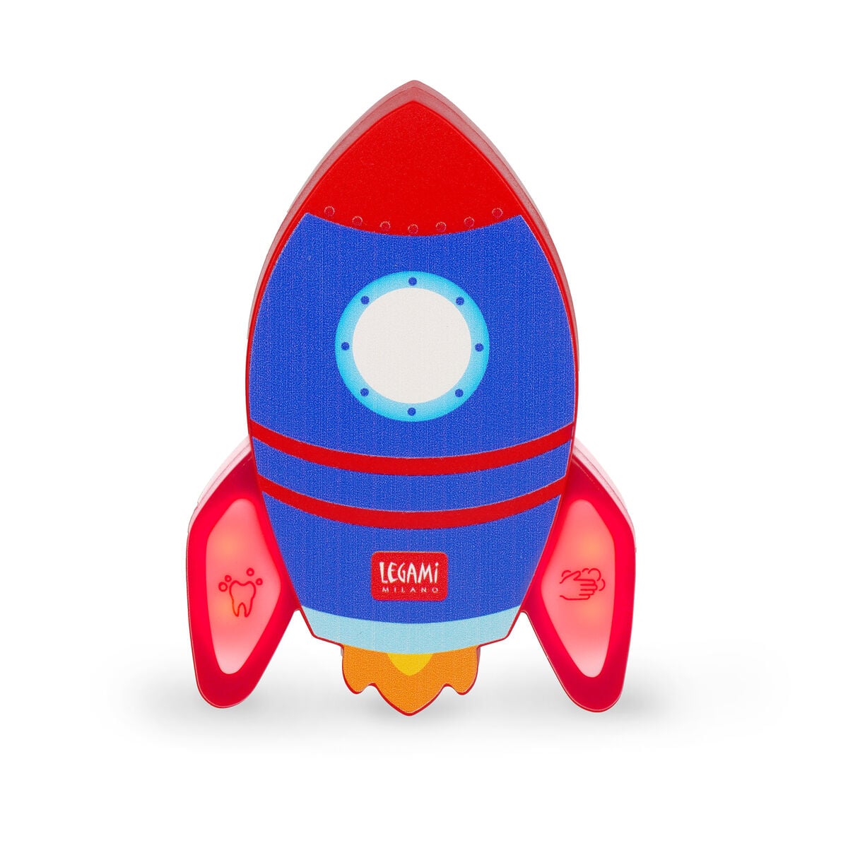 Legami - 2-in-1 Timer Washing Hands ve Brushing Teeth - Uzay - Hands ve Teeth Timer