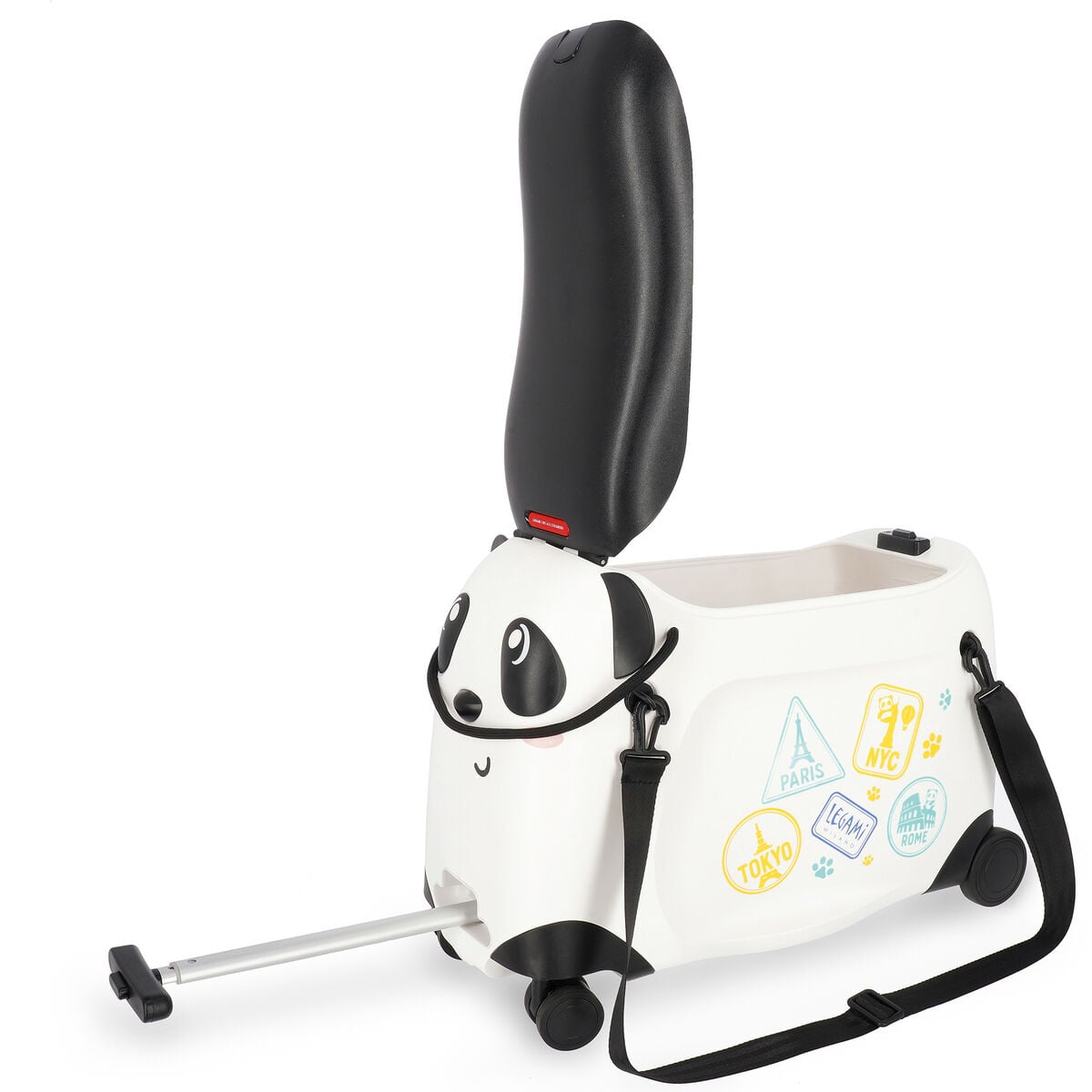 Legami - Fast & Curious - Ride-On Suitcase Çocuklar İçin