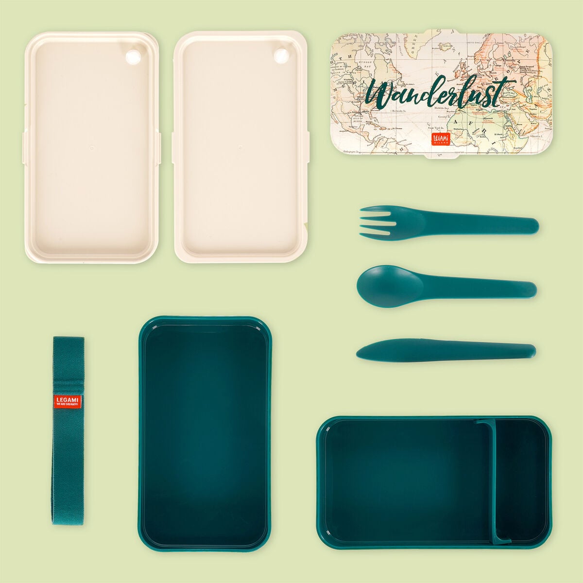 Legami - 1200 ml Bento-Box - Reise - Bento-Box
