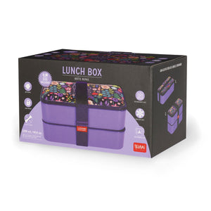 Legami - 1200 ml Bento Yemek Kutusu - Çiçekler - Bento Yemek Kutusu