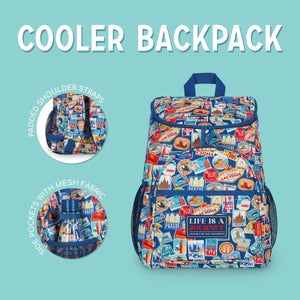 Legami - Seyahat Stickers Cooler Sırt Çantası