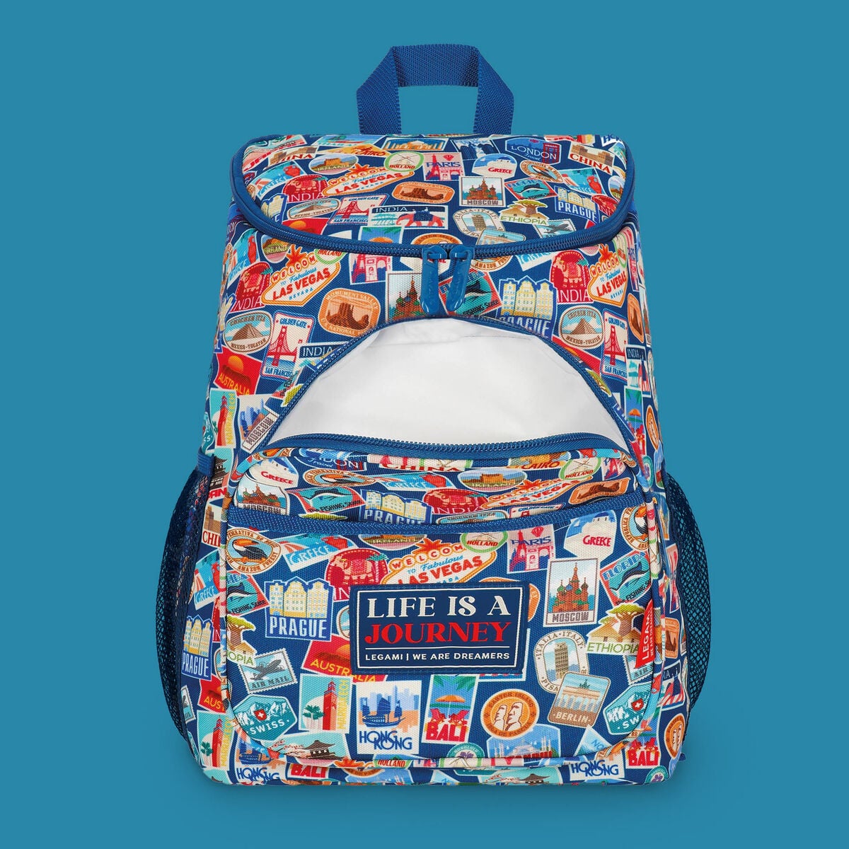 Legami - Seyahat Stickers Cooler Sırt Çantası