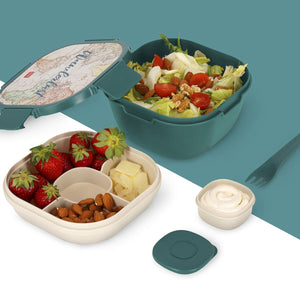 Legami - 1700 ml Bento-Essensbox - Reise - Bento-Essensbox