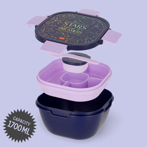 Legami - 1700 ml Bento-Box - Stars - Bento-Box