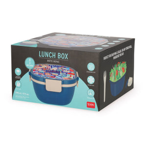 Legami - 1700 ml Bento Yemek Kutusu - Seyahat Stickers - Bento Yemek Kutusu