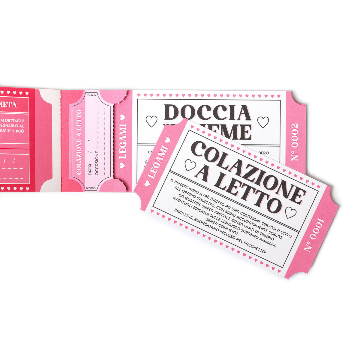 Legami - Buch 24 Romantic Vouchers - Italian - Gift Vouchers