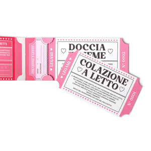 Legami - Buch 24 Romantic Vouchers - Italian - Gift Vouchers