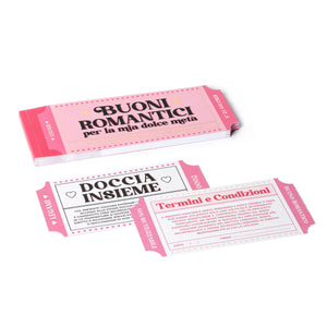 Legami - Buch 24 Romantic Vouchers - Italian - Gift Vouchers