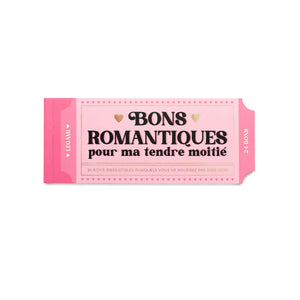 Legami - Kitap 24 Romantic Vouchers - French - Gift Vouchers