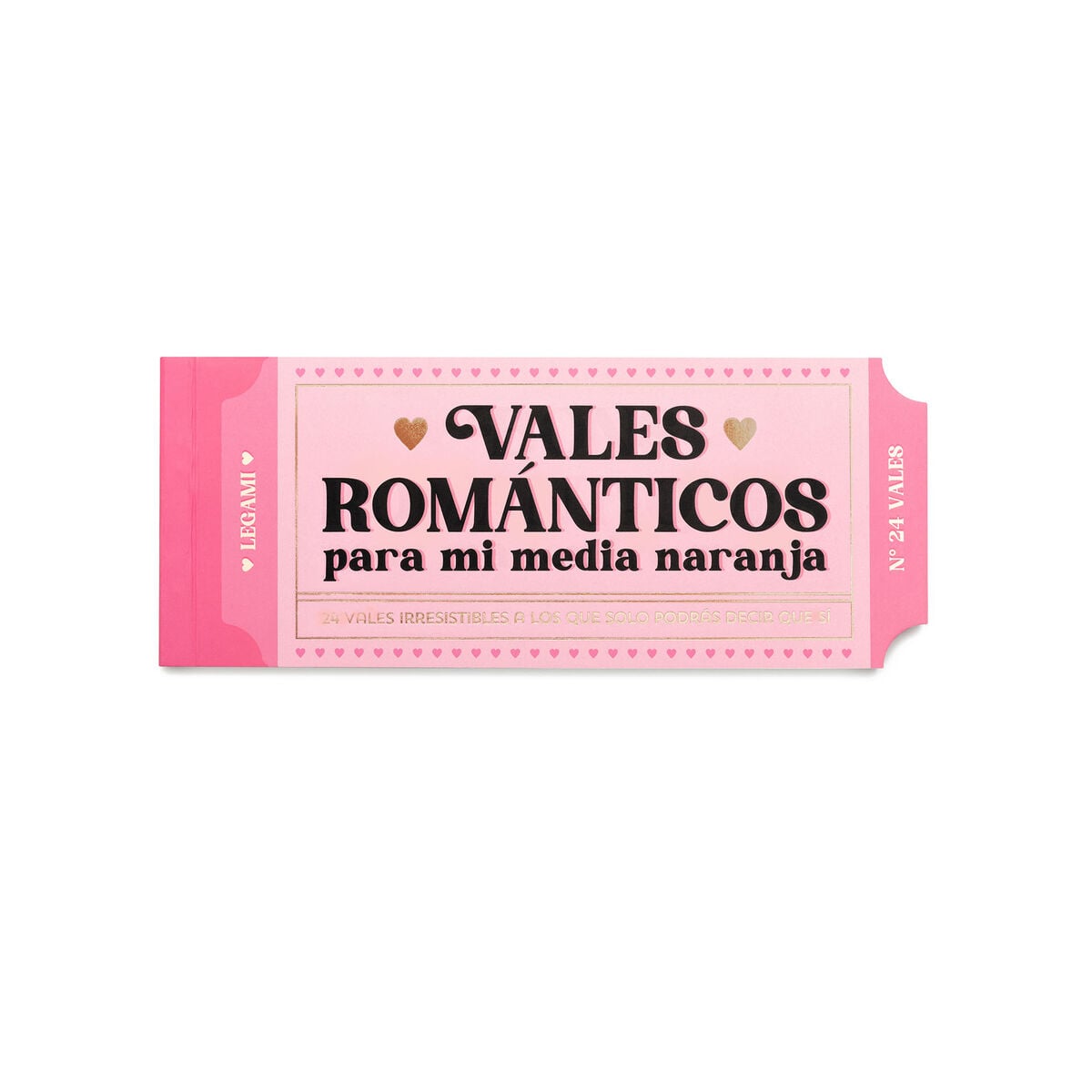 Legami - Kitap 24 Romantic Vouchers - Spanish - Gift Vouchers