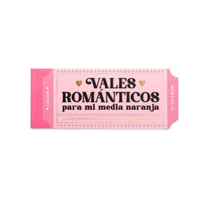 Legami - Kitap 24 Romantic Vouchers - Spanish - Gift Vouchers