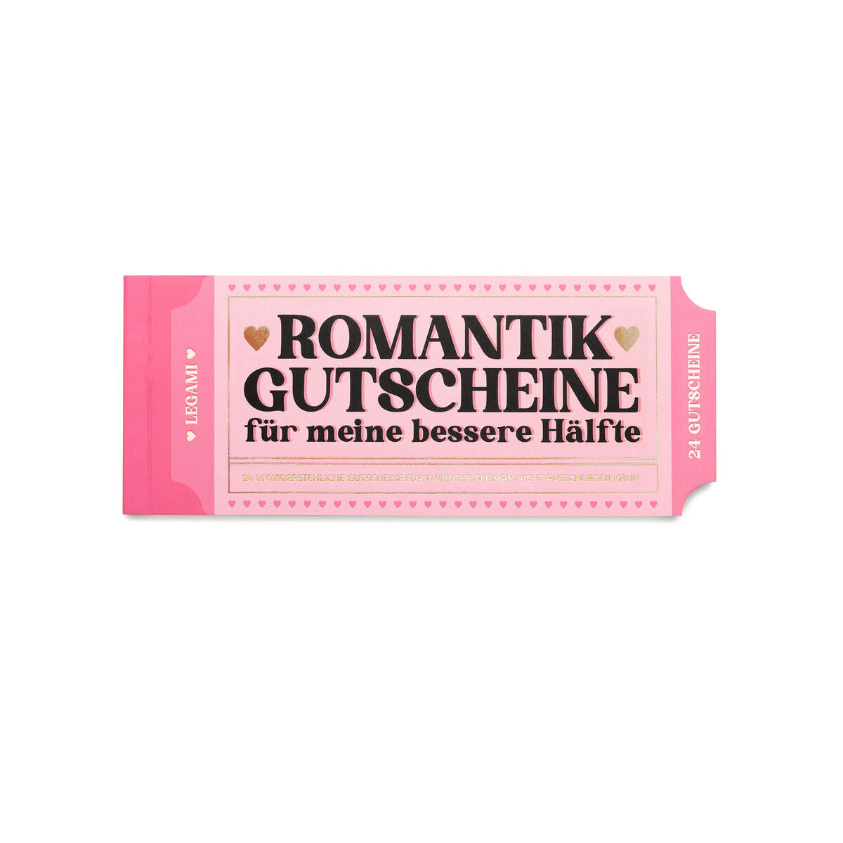 Legami - Buch 24 Romantic Vouchers - German - Gift Vouchers
