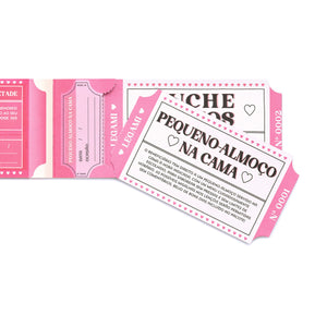 Legami - Kitap 24 Romantic Vouchers - Portuguese - Gift Vouchers
