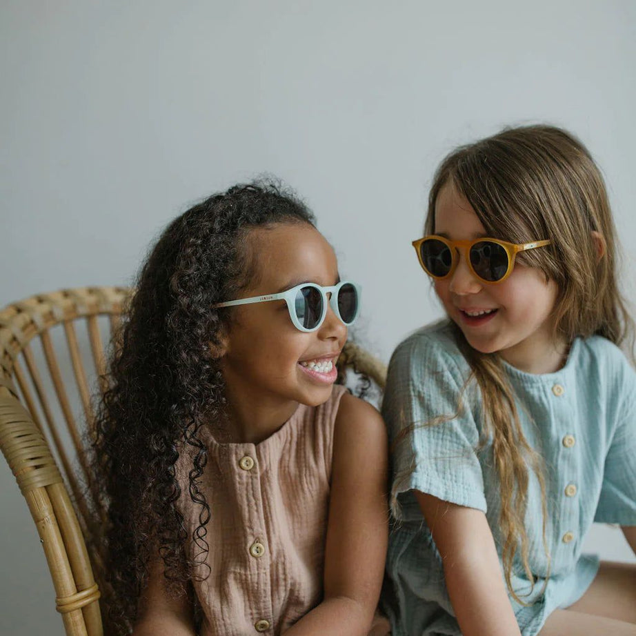 Leosun - Naturel Mavi Polarize UV400 Çocuk Güneş Gözlüğü 3-8 Yaş-Dinossi