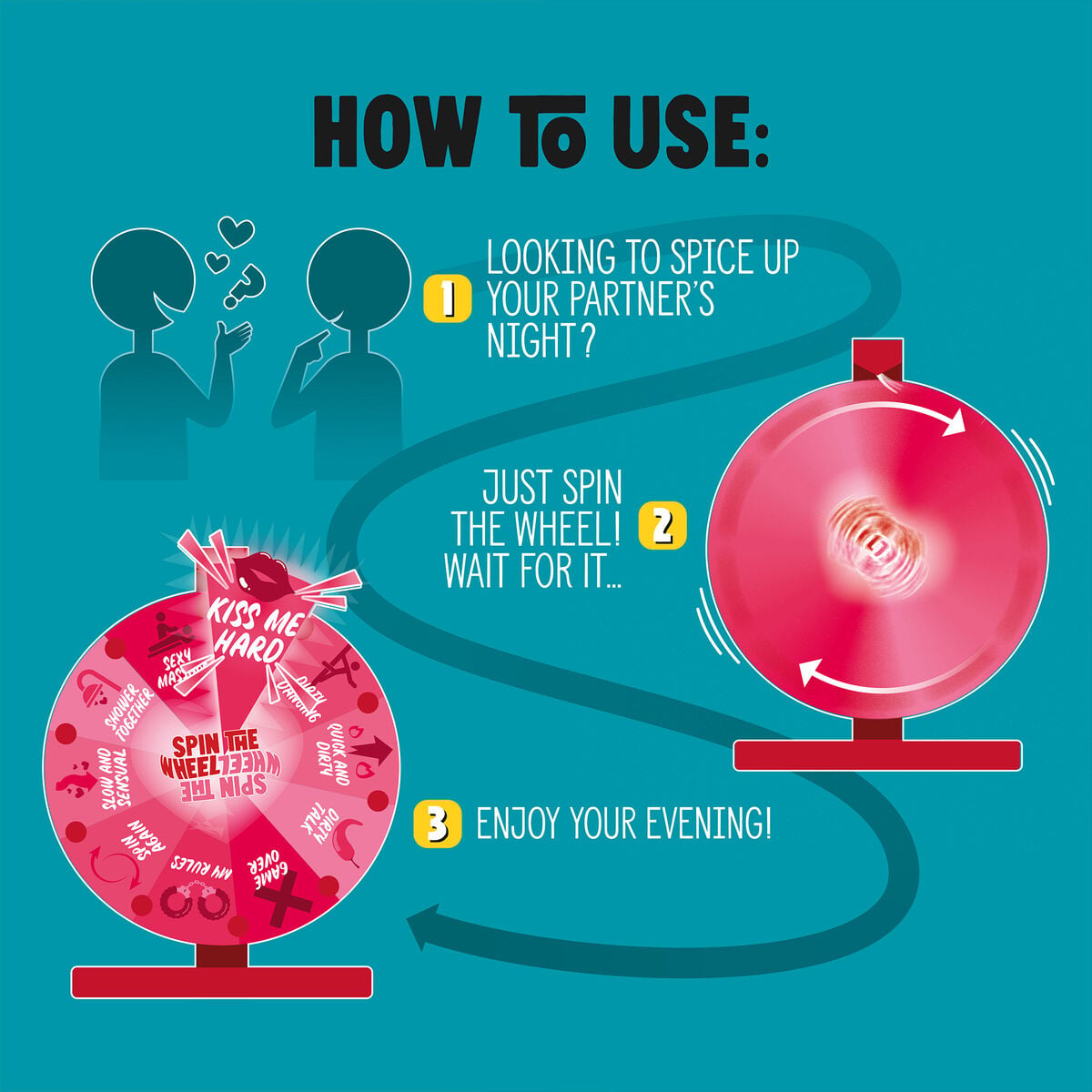 Legami - Answer Wheel - Baharatlı - Spin Wheel