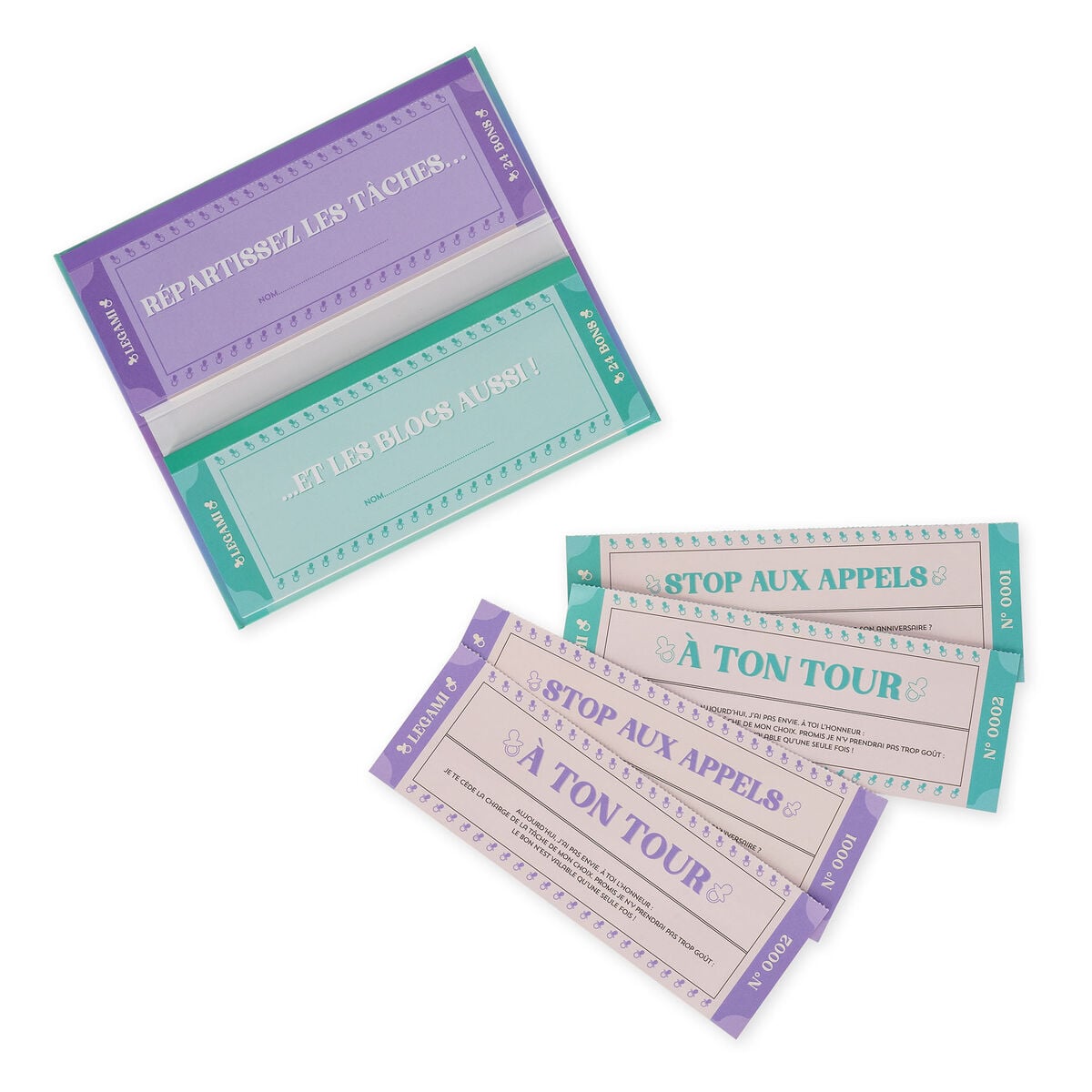 Legami - Kitap 48 Vouchers - French