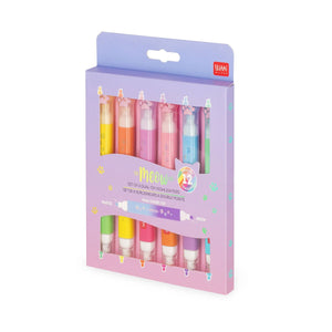 Legami - Seti 6 Kitty Dual-Tip Highlighters - Meow