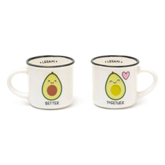 Legami - Seti 2 Coffee Cups - Avokado - Espresso Two