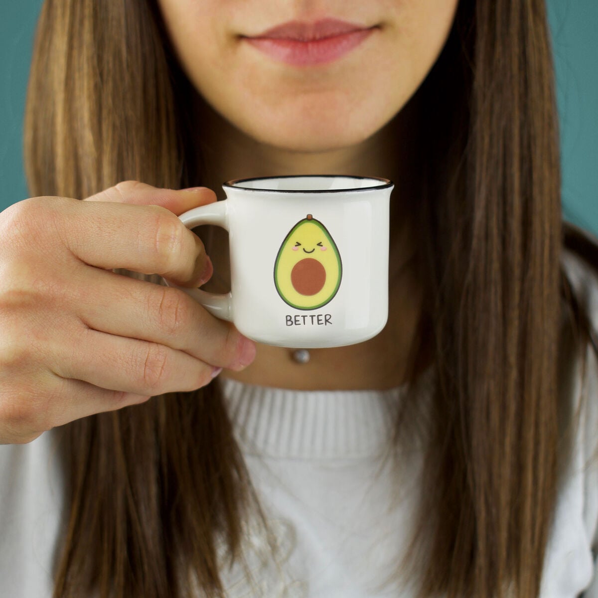 Legami - Seti 2 Coffee Cups - Avokado - Espresso Two