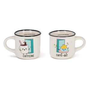 Legami - Seti 2 Coffee Cups - Poo - Espresso Two