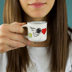 Legami - Seti 2 Coffee Cups - Uzay - Espresso Two