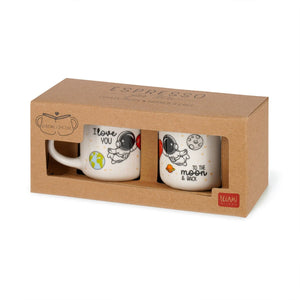 Legami - Seti 2 Coffee Cups - Uzay - Espresso Two
