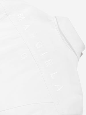 MM6 Maison Margiela Kids Denim Jacket in Ivory