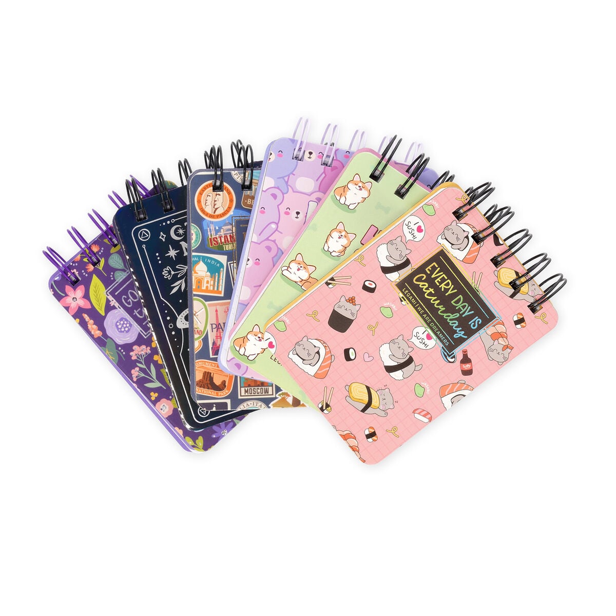 Legami - Lined Defter ile Illustrated Hard Kılıf - Ayıcık - Jotter - Spiral-Bound
