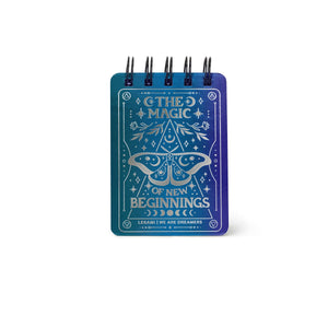 Legami - Lined Defter ile Illustrated Hard Kılıf - Moth - Jotter - Spiral-Bound