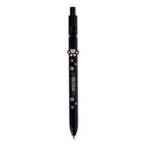 Legami - Kitty-Themed Ballpoint Kalem - Black Ink - Meow
