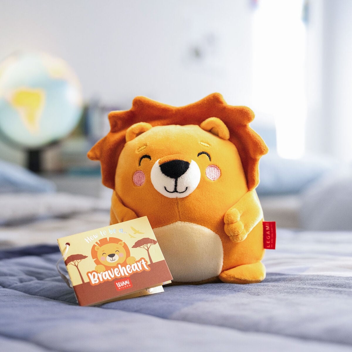 Legami - Lion Pelüş Oyuncak - Mini Süper Yumuşak!