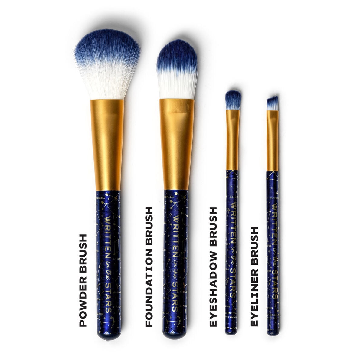 Legami - 4'lü Seti Stars Makeup Brushes - Oh My Glow!